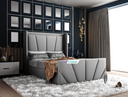 Linear Stripe Nova Hybrid Winged Bed