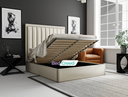 Harmin Stripe Line Panel Bed