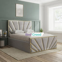 Fionn Sunrise Upholstered Bed Frame With Storage Options
