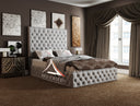 High Headboard Mage Chesterfield Bed - Bed Creed