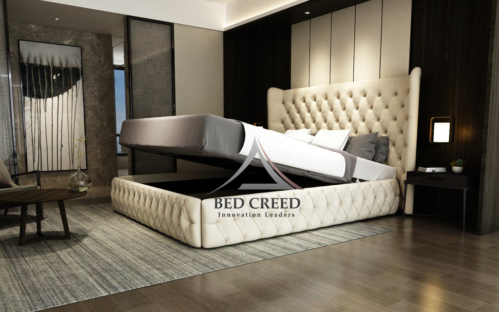 Faust Chesterfield Designer Bed - Bed Creed
