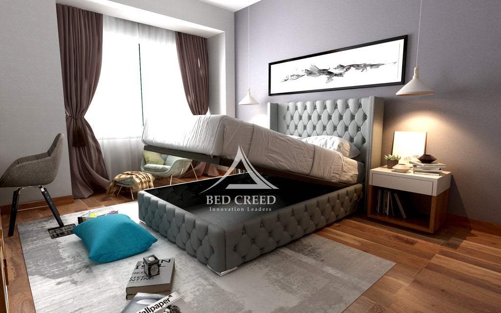 Fella Designer Winged Bed - Bed Creed