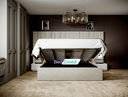 Clein Wide Headboard Upholstered Bed