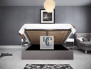 Harrow Golden Strip Line Bed | Bed Creed