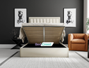 Harmin Stripe Line Panel Bed