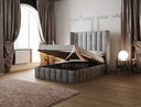 High Headboard Casey Winged Bed - Bed Creed